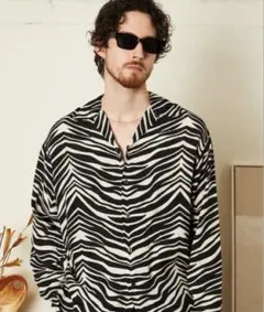 SCHOTT ZEBRA RAYON SHIRT XLのサムネイル