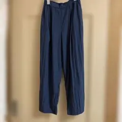 ウエストゴム ガウチョパンツ