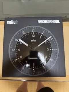 未使用品】NEIGHBORHOOD × BRAUN . BC06 時計 - メルカリ