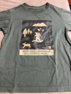 【中古】キッズ　ノースフェイス　Tシャツ