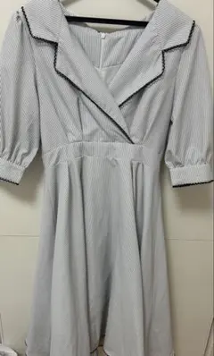 AnMILLE ストライプワンピース