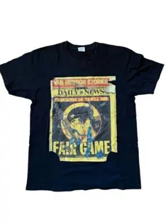 16SS Supreme Dash Snow Fair Game Tee 黒 L