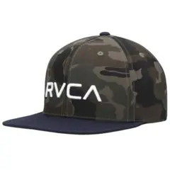RVCA ルーカ　ベースボールキャップ カモフラージュ柄　カモフラのサムネイル