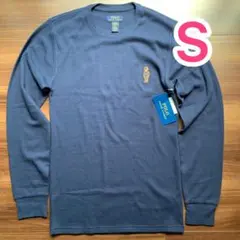 【新品】ラルフローレン RALPHLAUREN ポロ POLO ロンT 紺 S