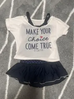 P.LATTE セパレート水着 女の子用 140cm