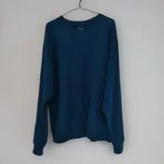 FRUIT OF THE LOOM ダークブルー スウェット Lサイズ