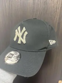 New Era ブラック NYロゴ キャップ