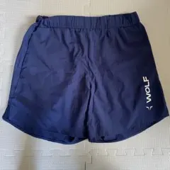 SQUATWOLF スクワットウルフ　トレーニング　ハーフパンツ　ネイビー　S