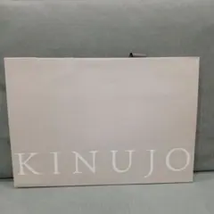 絹女KINUJO ベージュ ロゴ入り ショッパー 袋 - メルカリ