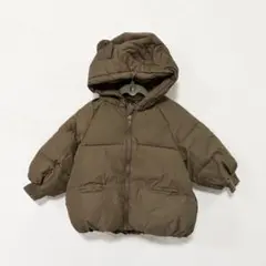 新品♡くまみみダウンジャケット90cm