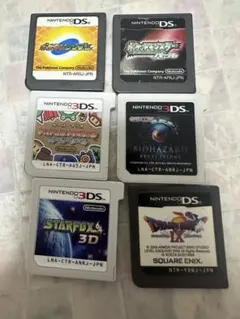 ニンテンドー3DS ゲームソフト 6本セット