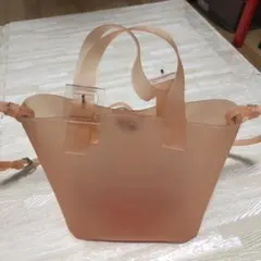 ZARA クリアショルダーバック