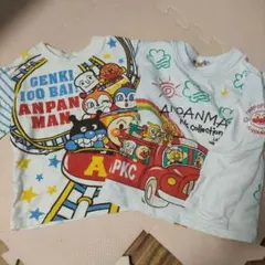 アンパンマン 100cm Tシャツ 2枚セット