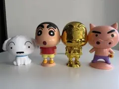 クレヨンしんちゃん フィギュア 4体セット