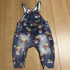 ヒステリックミニ　オーバーオールロンパースタイプ　フリーサイズ