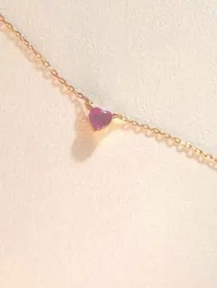 K18ネックレス KAORUぽろりんネックレス K18ルビー 定価70400円 2026年