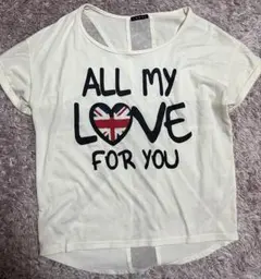 INGNI イング　写真プリント　半袖　Tシャツ　サイズM レディース　ホワイト