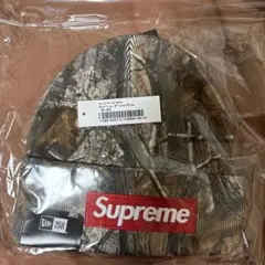 Supreme new era box logo beanie apカモ