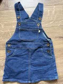 デニムジャンバースカート 100サイズ