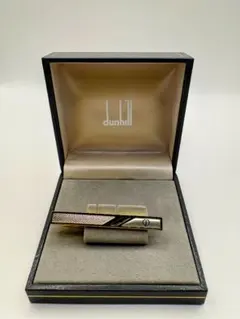 美品　dunhill ネクタイピン ゴールド シルバー コンビカラー