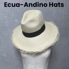 Ecua-Andino パナマハット エクアアンディーノ ラフカット 帽子