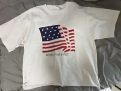WISH FOREVER アメリカ国旗 Tシャツ M