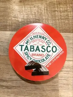 TABASCO スパイシーダークチョコレート 空き缶