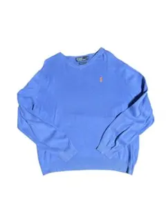 polo by ラルフローン　コットンニット　カットソー　古着　ビンテージ