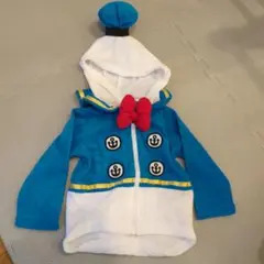 メルカリ便⭐ディズニー ドナルド パーカーコ80cm コスプレ ハロウィン 80