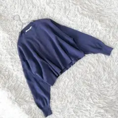 《アーバンリサーチ》 (F) リブニットショートプルオーバー モックネック ラフ