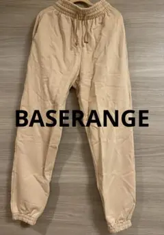 BASERANGE ベースレンジ SWEAT PANTS ピンクベージュ XS