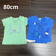 RAG MART 半袖2枚 80cm