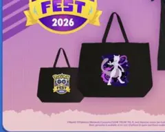 トートバッグ ミュウツー Pokémon GO Fest 2026 Tokyo - メルカリ