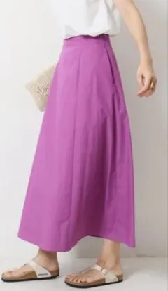 Spick & Span ライトコットンフレアースカート 34 S〜MS相当のサムネイル