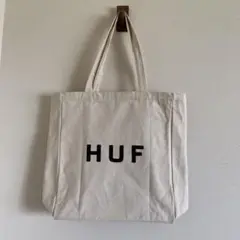 HUF アイボリー トートバッグ