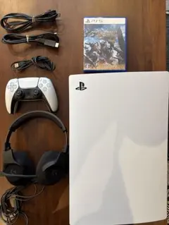 PlayStaion5 CFI1100A01 ゲーミングイヤホン ソフト 付き