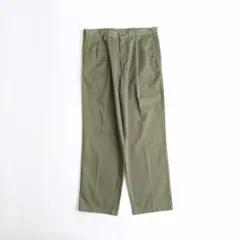 ドッカーズ　メキシコ製 00s ツータックチノパンツ　オリーブ　34×32 .のサムネイル