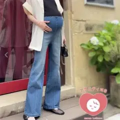 神戸レタス　マタニティ　フレアデニムのサムネイル