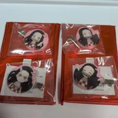 鬼滅の刃 禰豆子 繋がる前髪クリップ　 2個セット