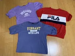 子供服 ジュニア服 女の子 半袖Tシャツ 160cm 3着まとめ売り