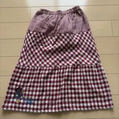 CHEEKY LIBERI 二重ガーゼチェックスカートのサムネイル