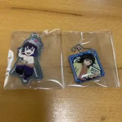 鬼滅の刃　嘴平伊之助　富岡義勇　キーホルダー　セット