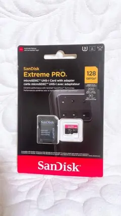 SanDisk Extreme PRO 128GB microSDXCカード