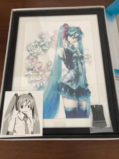 初音ミク 複製原画 アート