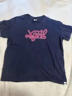 xgirl ネイビー ロゴ Tシャツのサムネイル