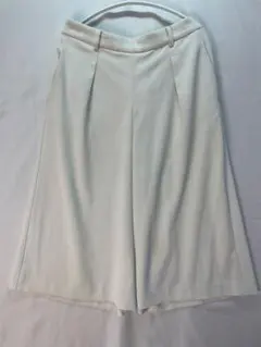 UNIQLO ユニクロ ガウチョパンツ ホワイト L