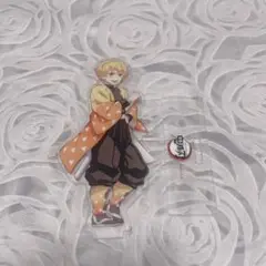 鬼滅の刃　刀鍛冶の里編　新規キャラクターイラストアクリルスタンド　我妻善逸