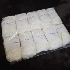 高級 Kimari ture 紀成りチュレ 毛混スラブ ウール アクリル 10個