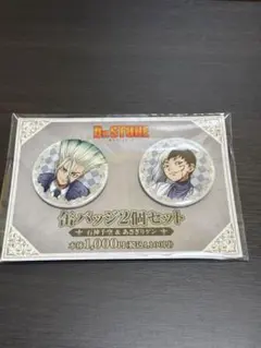 Dr. STONE　ドクスト　ファミリーマートコラボ　千空、ゲン　缶バッジ