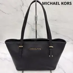 MICHAEL KORS マイケルコース　ブラック　ハンド　トート　コンパクトのサムネイル